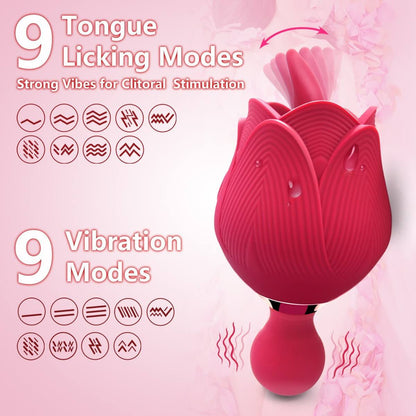 Rose Double-headed Tongue Licking Egg ootyemo-d914.myshopify.com