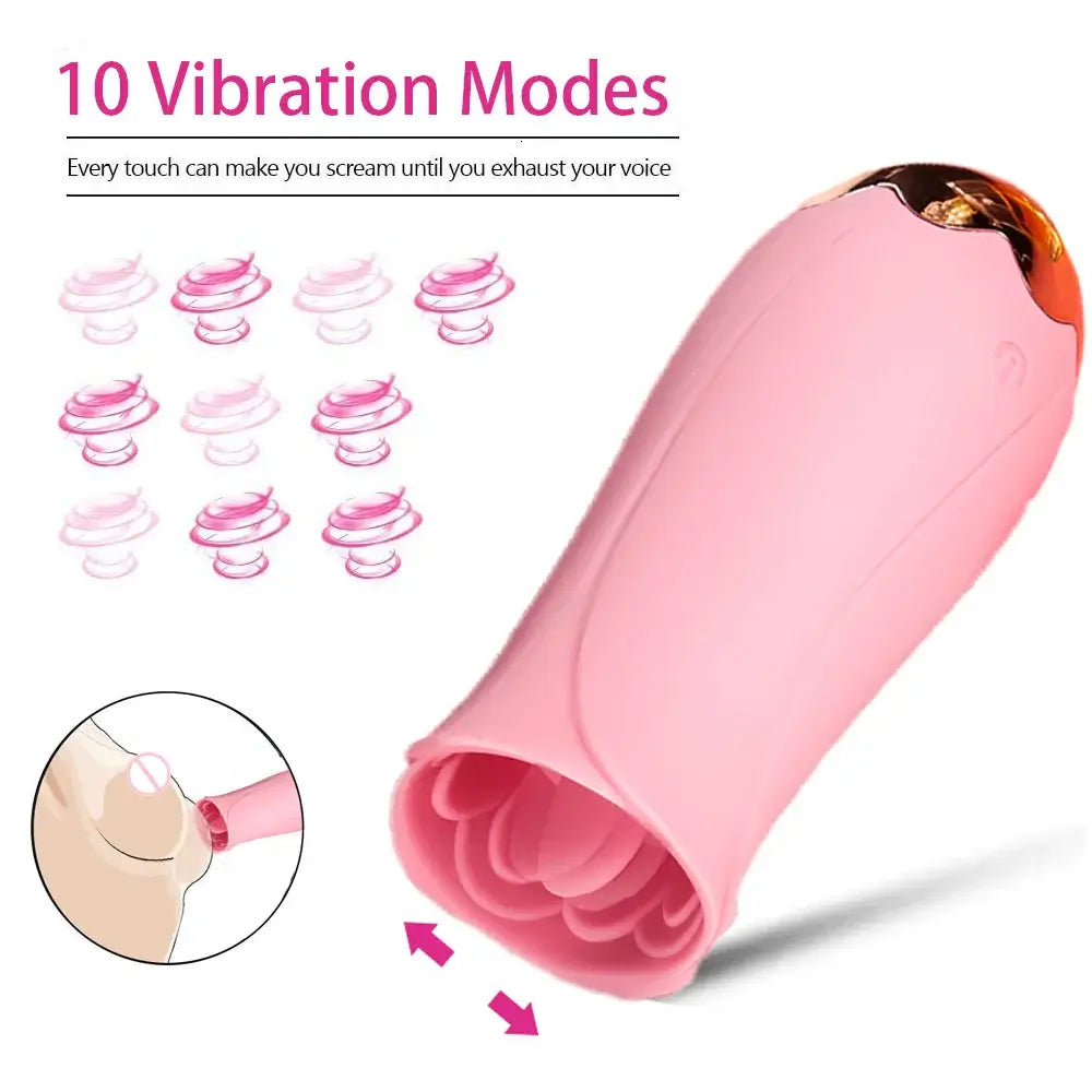 Rose Tongue Suction Oral Stimulator ootyemo-d914.myshopify.com