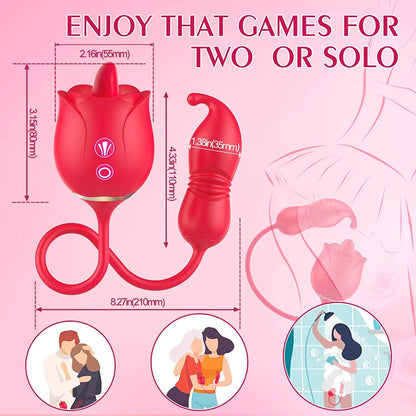 G-Spot Massager Rose Sex Toy ootyemo-d914.myshopify.com