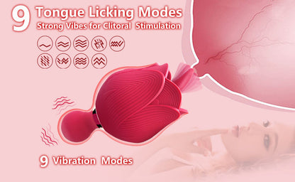 Rose Double-headed Tongue Licking Egg ootyemo-d914.myshopify.com