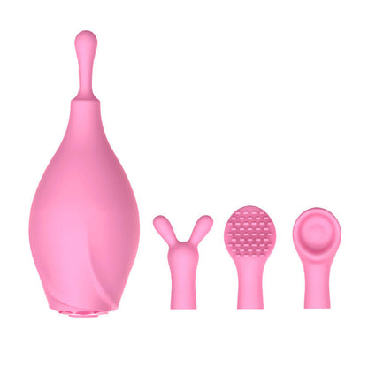 Pink Honey Bean Stimulating Massage Stick ootyemo-d914.myshopify.com