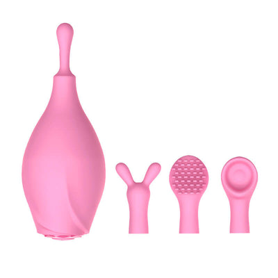 Pink Honey Bean Stimulating Massage Stick ootyemo-d914.myshopify.com