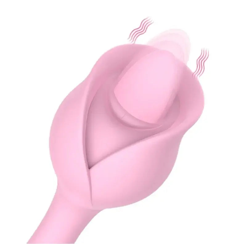 Rose Tongue Licking Wand Vibrator ootyemo-d914.myshopify.com