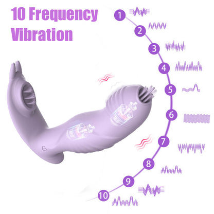 Tongue Vibrator Wireless Remote Control