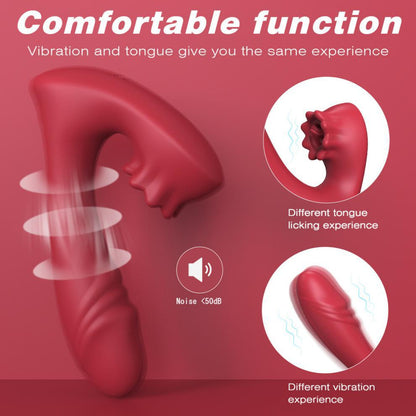 New Wearable Clit Stimulation Vibrating Dildo