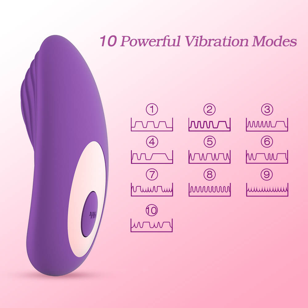 Wireless Wearable Vibrator Purple