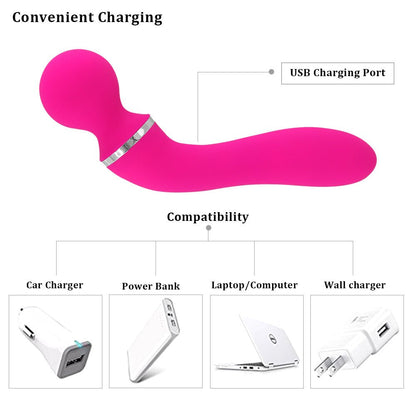 G-spot Massager Dual Motor Dildo