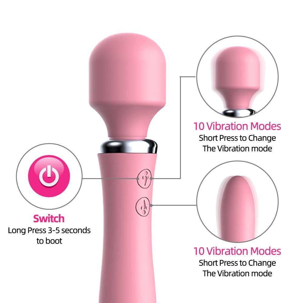 Vibrators for Women Massage Wand Body Massager Sex Toy for Women Clitoris photo
