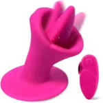 SoftSilk 2-in-1 Licking & Vibrating Clitoral Stimulator