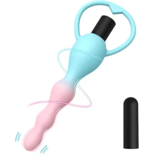 Enjoy customizable pleasure with these soft silicone anal beads featuring 10 vibration modes and a detachable bullet vibrator. USB rechargeable, waterproof, and perfect for beginners or advanced users—always shipped in private packaging.