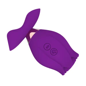 Elegant Rose Vibrator with 10 Modes & Whisper-Quiet Motor