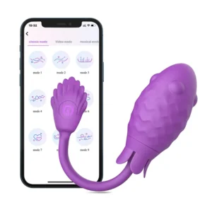 G-Spot Vibrator with Rotating Beads & App Control