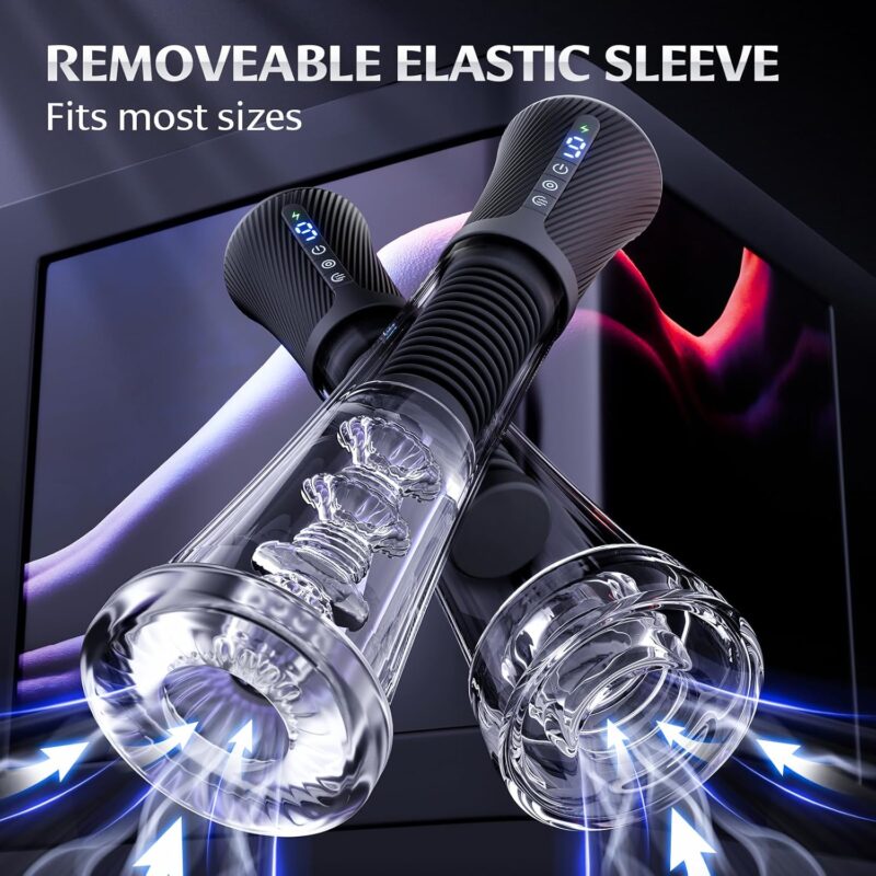 3-in-1 Penis Pump, Masturbator & Glans Trainer with App