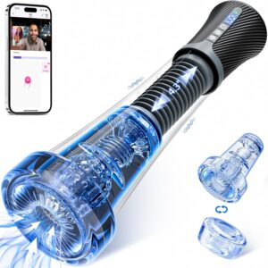 3-in-1 Penis Pump, Masturbator & Glans Trainer with App