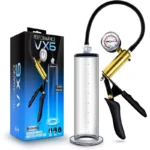 Professional-Grade Penis Pump with Brass Handle & Precision Gauge