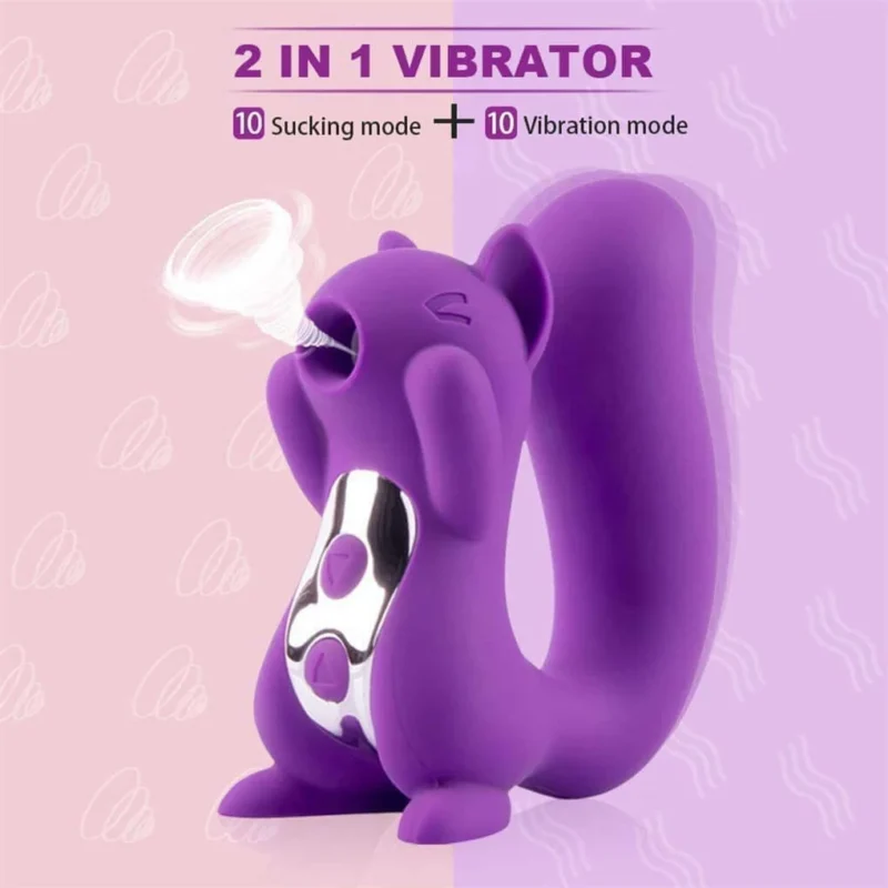 Squirrel Sucking Vibrator