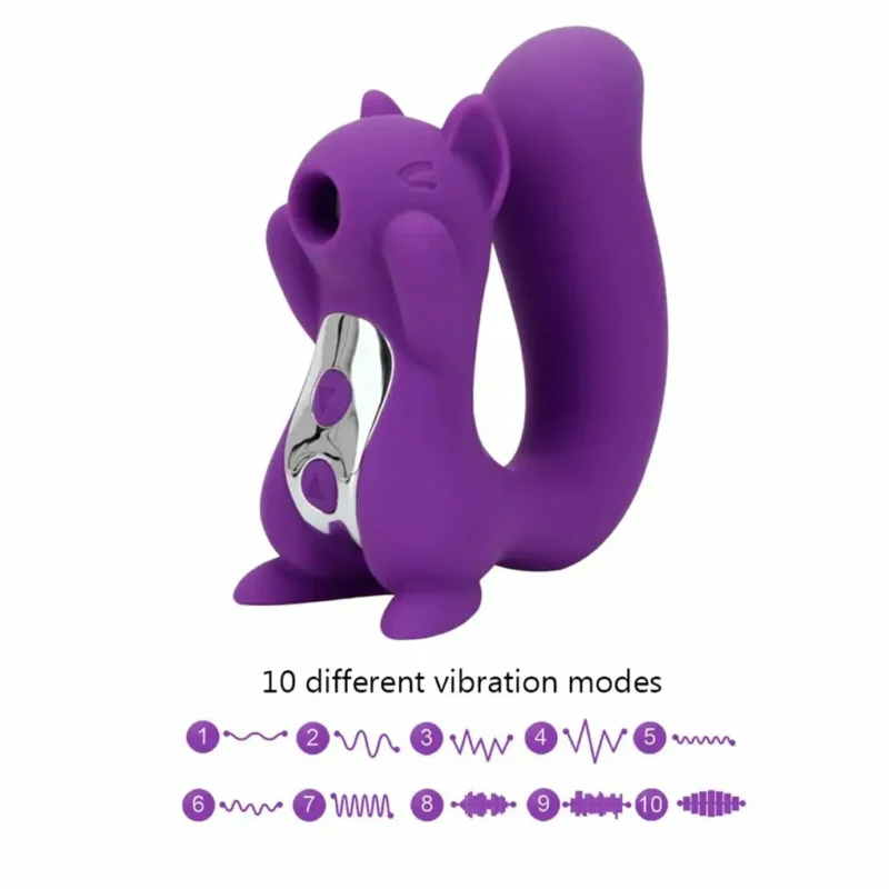 Squirrel Sucking Vibrator