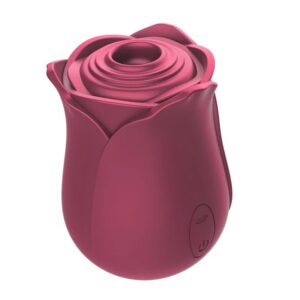 Rose Clit Sucker Vibrator – 10 Suction Modes, Waterproof