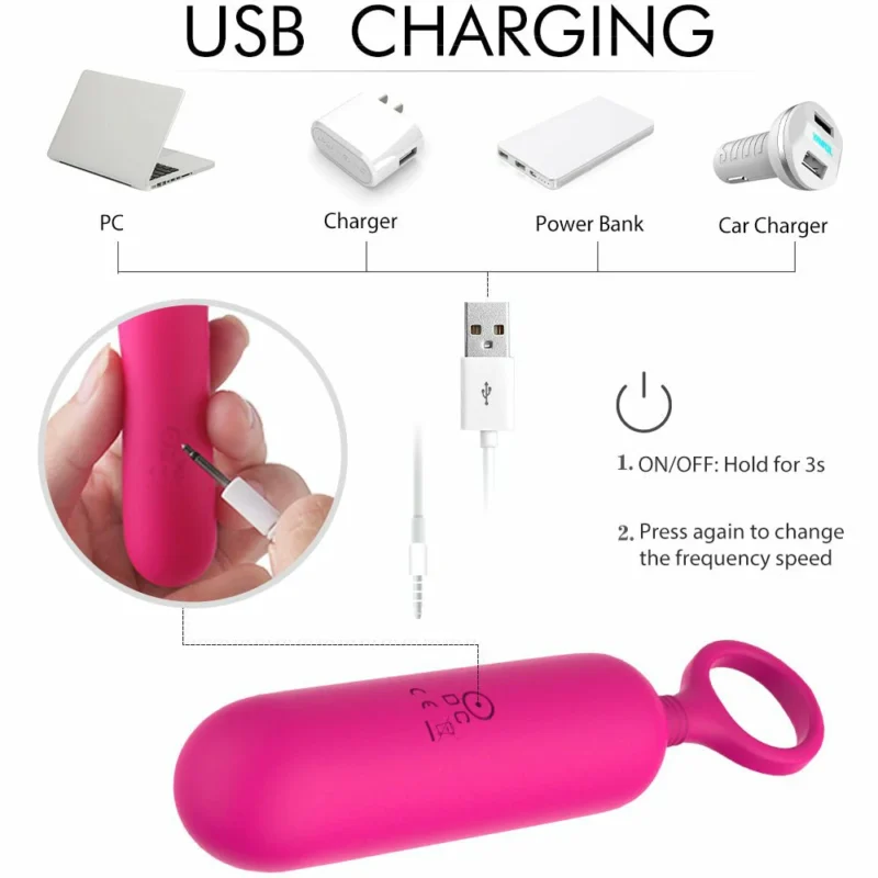 Anal Mini Bullet Vibrator