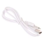 This USB to 2.5mm mono charging cable features a 1-meter length, 3.5mm thickness, and 11 copper wires for fast, stable power. The 17.4mm pin ensures wide compatibility and reliable performance.