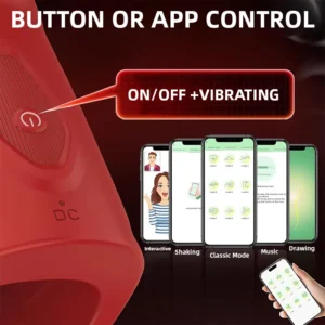 RoseTech 4-in-1 App-Controlled Open-Ended Male Vibrator