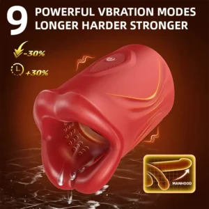 RoseTech 4-in-1 App-Controlled Open-Ended Male Vibrator
