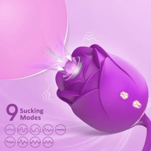 MOOLIGIRL Sucking Vibrator Rose Sex Toy - 10 Suction Vibration Flapping Clitoral Stimulator & G Spot Thrusting Dildo, Anal Nipple Clit Sucker for Women & Couples, Adult Sex Toys Sexual Pleasure Tools Achieve Triple Stimulation with Our Flapping, Vibrating & 3 Sucking Rose Vibrators Dildos: Hollow flapping motion combined with powerful suction provides deep internal and external pleasure. Ideal for G-spot, vaginal, anal and clitoral stimulation with the innovative female sex toys. This innovative clitoral sucker vibrater offers a unique and exhilarating experience unlike any other tongue g-spot vibrator or sex swing Powerful Clitoral Sucking Vibrator with 10 Suction Intensity Levels: Indulge in 10 adjustable suction intensities, from soft teasing to deep oral sex stimulation. This women’s pleasure toy stimulates the clitoral, nipples, and anal area, engaging over 10,000 nerve endings for toe-curling pleasure. Perfect for solo play or enhancing foreplay Flapping & Vibrating Dildo for Intense G-Spot & Vaginal Deeper Stimulation – Designed for deep internal pleasure, our realistic womens sex toys feature a 6-inch insertable length and 5-inch girth (use with lubricant for comfortable insertion). The flapping motion delivers targeted G-spot and vaginal muscle massage, while 10 vibration modes offer enhanced stimulation, making it easier to reach climax Luxury Liquid Silicone for Realistic Sensations: Made from premium, body-safe silicone, this high-quality adult tools for women offers a realistic clitoral suction cup and licking thrusting sensations, ensuring oral sex sensations and unparalleled comfort. Designed specifically for women pleasure USB Rechargeable & Full Waterproof for Convenient Play: Enjoy up to 60 mins of pleasure with a full charge in just 2.5 hours. This high-end waterproof sex device is easy to play and clean in the bathroom, and features magnetic charging for convenience, making it a must-have mini sex machine for women’s intimate moments. Explore our range of this versatile sexual pleasure tools for women Discreet Packaging & Quiet Operation: This sexy toy comes in a discreet classic and elegant all-black box with nothing sensitive on the package to protect your privacy. The quiet vibrator operates at less than 50 dB, ensuring privacy and quiet enjoyment during use. A must-have intimate sex toys for adult sensory toys for women Perfect Gift for Intimate Moments: Surprise your partner, wife, or friends with this exciting personal massager. Ideal for birthdays, holidays, or bachelorette parties. A great addition to any adult sex toys & games collection