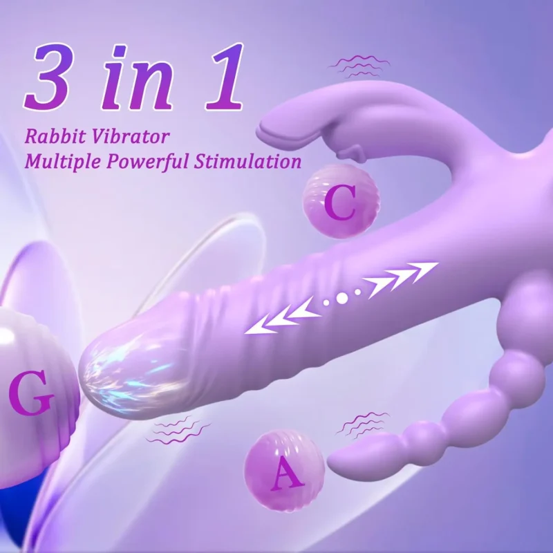 Thrusting Dildo Vibrator