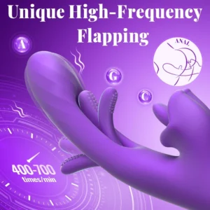 3-in-1 Rose Tongue Vibrator