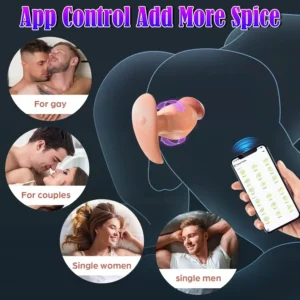 360° Rotating Vibrating Anal Plug