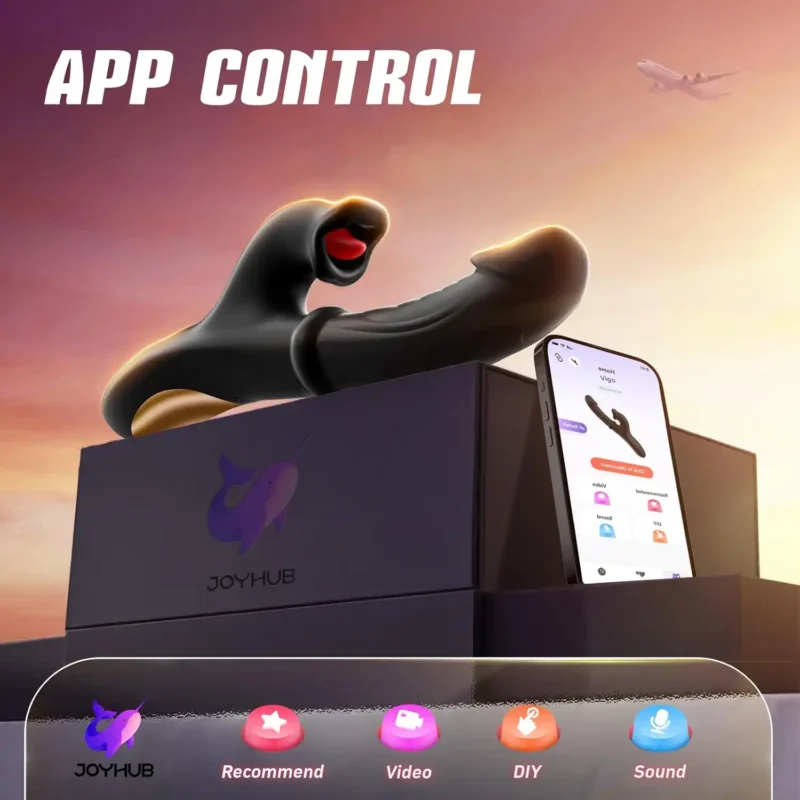 App-Controlled Thrusting Vibrator