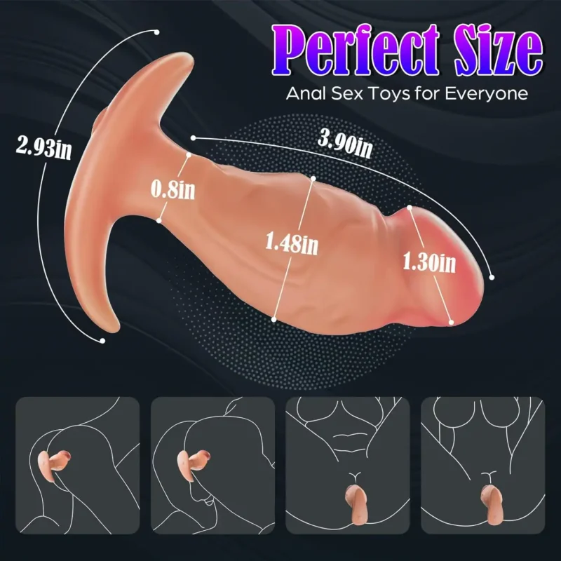 360° Rotating Vibrating Anal Plug