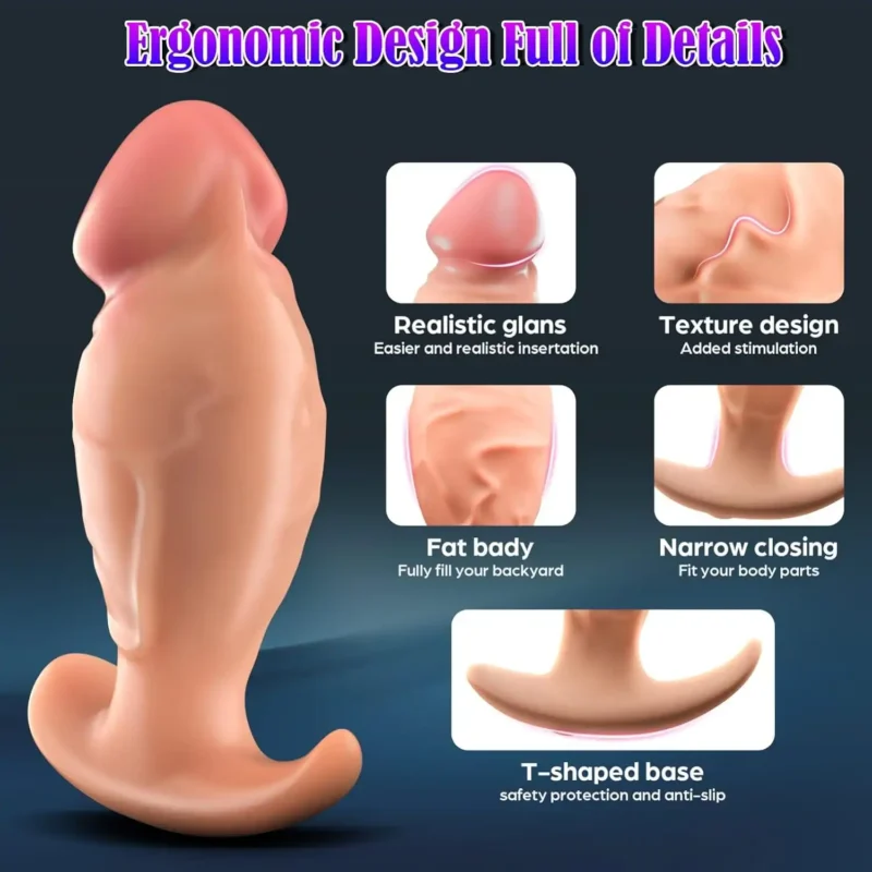 360° Rotating Vibrating Anal Plug