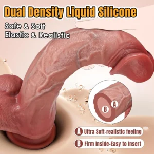 Extra Large Realistic Silicone Dildo