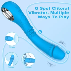 Beaded Texture Realistic Vibrator Dildo