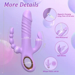 Thrusting Dildo Vibrator