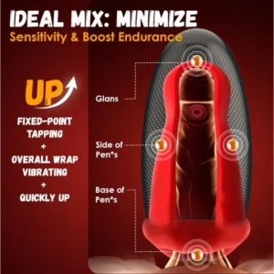 Deep Throat Male Vibrator
